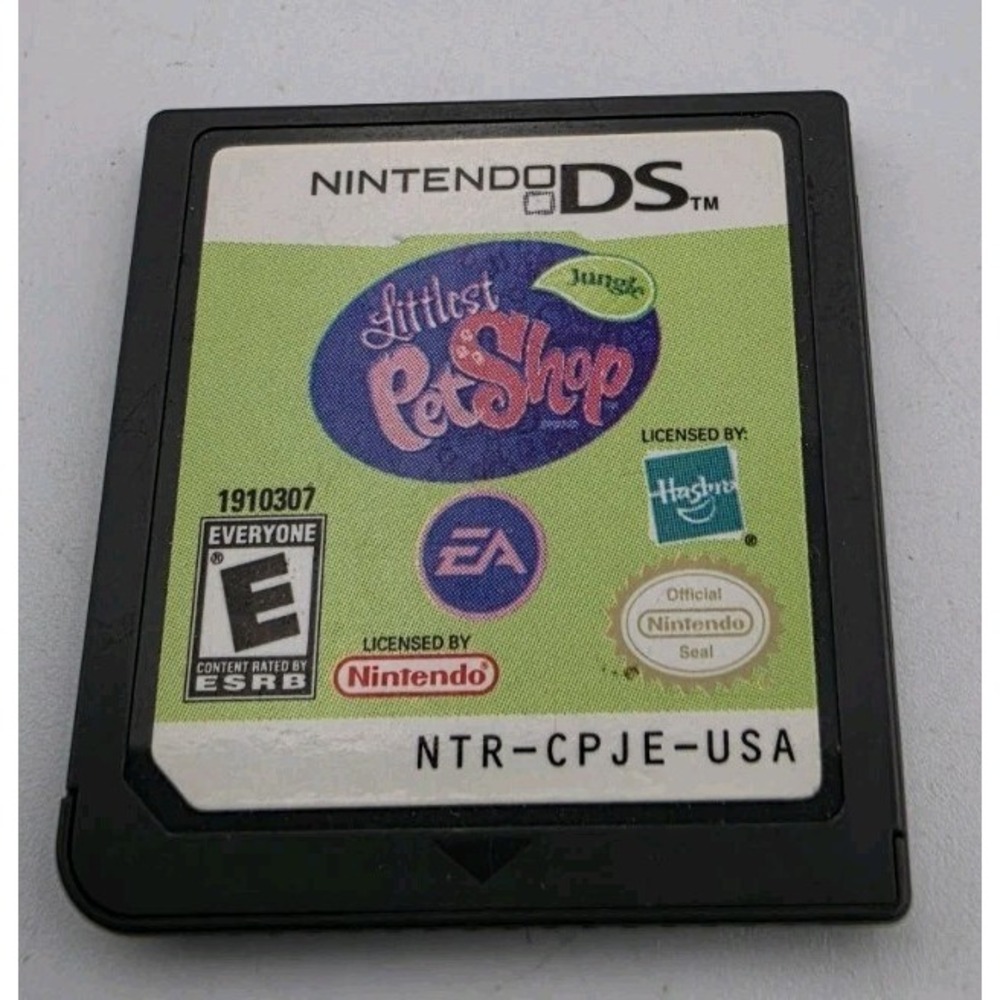 Littlest Pet Shop Jungle Nintendo DS Video Game Cartridge NTR-CPJE-USA Tested